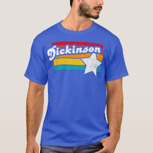 Dickinson North Dakota Vintage Distressed Souvenir T-Shirt