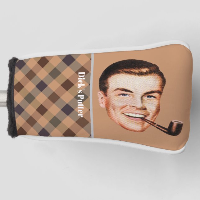 Dick's Putter Golf Head Cover (Front)