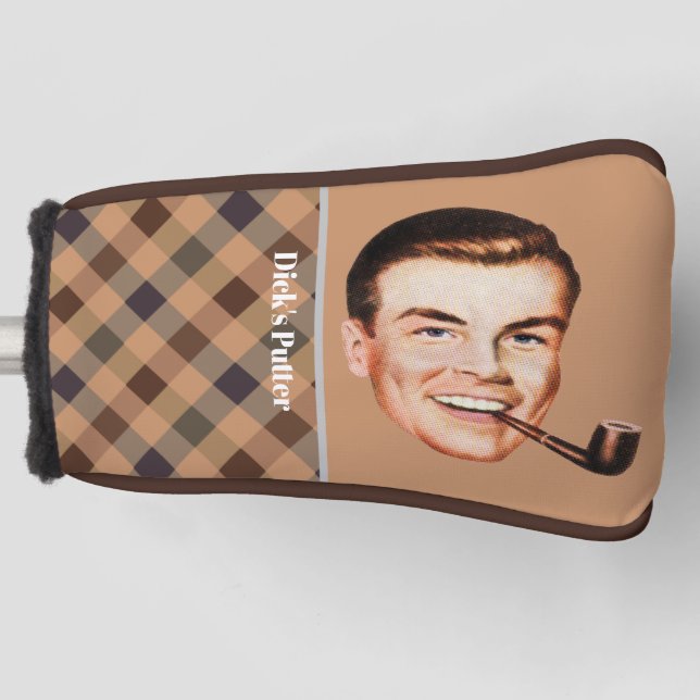 Dick's Putter Golf Head Cover (Front)