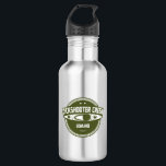 Dickshooter Creek Idaho Kayaking 532 Ml Water Bottle<br><div class="desc">Dickshooter Creek begins west of Dickshooter, Idaho, and flows south, cutting a narrow, deep gorge through the rolling plateau landscape until it joins Deep Creek. The waters of Dickshooter cease to flow by late-spring to early summer, leaving behind only isolated pools in the gravel streambed. This canyon provides outstanding hiking...</div>