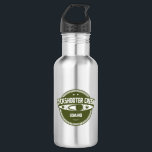 Dickshooter Creek Idaho Kayaking 532 Ml Water Bottle<br><div class="desc">Dickshooter Creek begins west of Dickshooter, Idaho, and flows south, cutting a narrow, deep gorge through the rolling plateau landscape until it joins Deep Creek. The waters of Dickshooter cease to flow by late-spring to early summer, leaving behind only isolated pools in the gravel streambed. This canyon provides outstanding hiking...</div>
