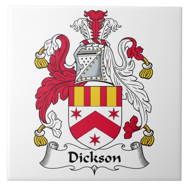 Dickson Family Crest Tile (Front)