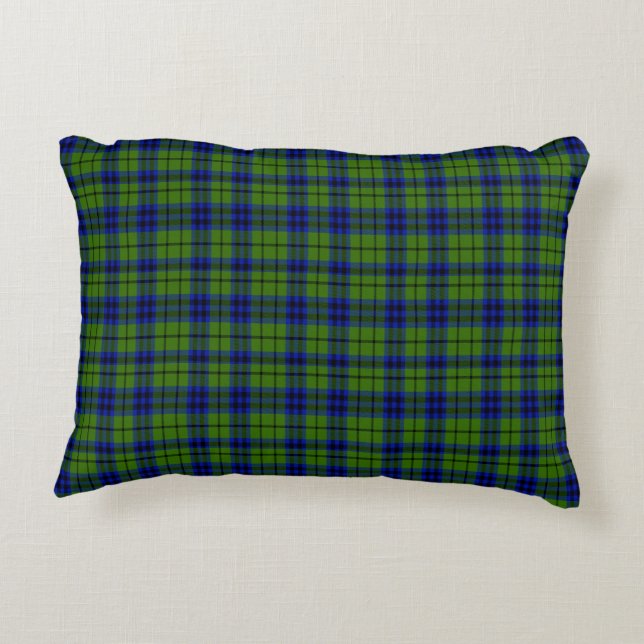 Dickson Scottish Tartan Pillow (Back)