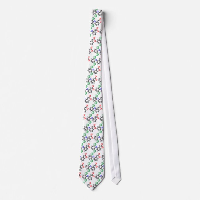 Diclofenac Molecule Structure Tie (Front)