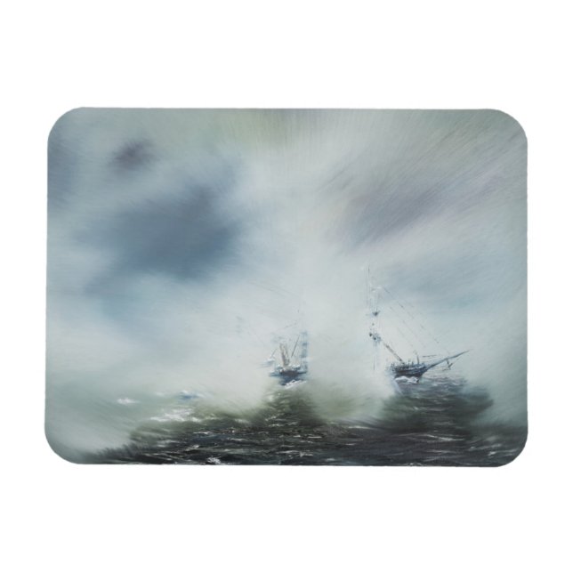 Dicovery a clearing in the sea mist Captain Magnet (Horizontal)