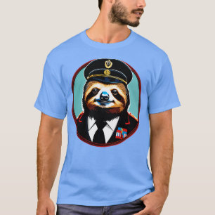 Dictator Sloth Ruling with Iron Paw T-Shirt