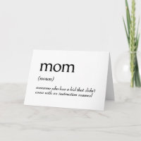 Dictionary Definition For MOM