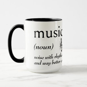 Dictionary Definition for MUSIC Mug