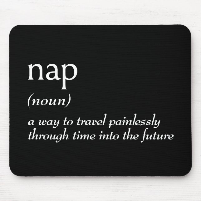 Dictionary Definition For NAP Mouse Pad (Front)