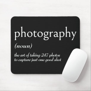 Dictionary Definition For PHOTOGRAPHY Mouse Pad
