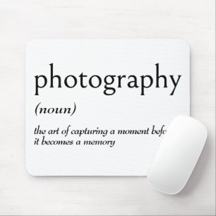 Dictionary Definition For PHOTOGRAPHY Mouse Pad