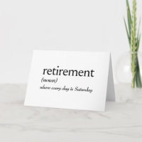 Dictionary Definition For RETIREMENT