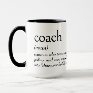 Dictionary Definition for Soccer COACH Mug