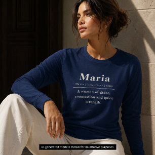Dictionary Name Meaning Definition Women's Tri-Blend Shirt