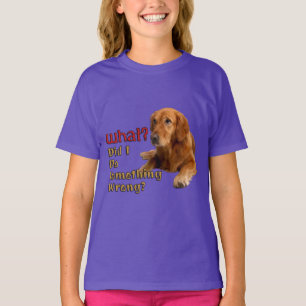 Did I Do Something Wrong Super Cute Dog Design T-Shirt