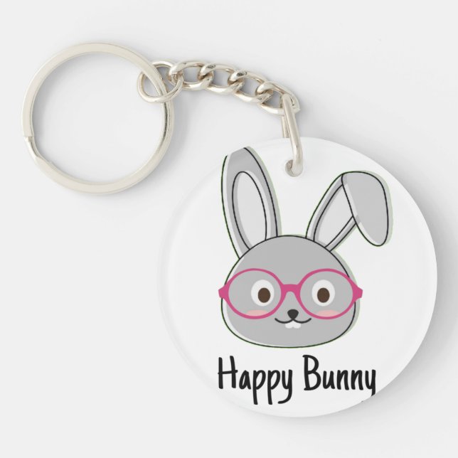 Did Some Bunny Say, Acrylic Keychain (Front)