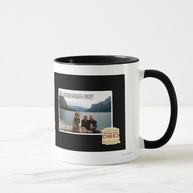 Did someone say cheeze? mug (Right)