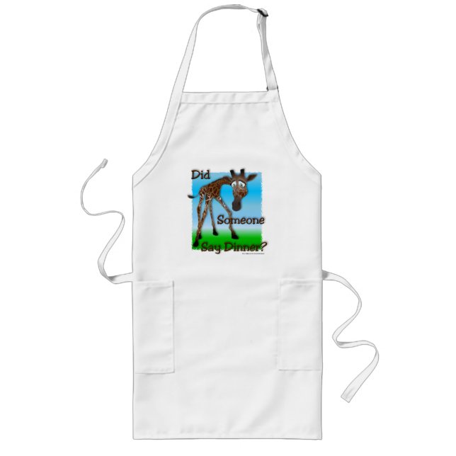Did Someone Say Dinner? Apron (Front)