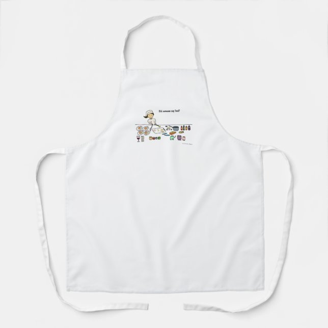 Did someone say food Apron (Front)