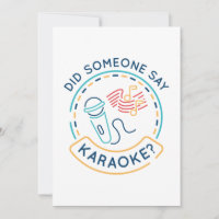 Did Someone Say Karaoke