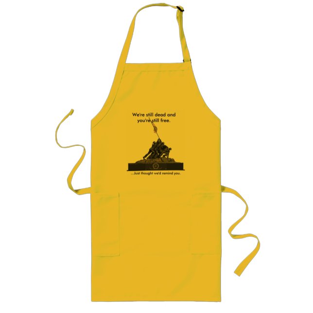 Did you forget something? long apron (Front)