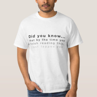 Did You Know (light) T-Shirt