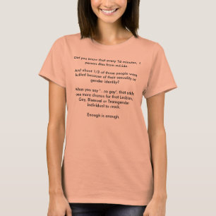 Did you know that every 18 minutes, 1 person di... T-Shirt