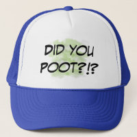 Did You Poot?!? Novelty Gag Gift Hat