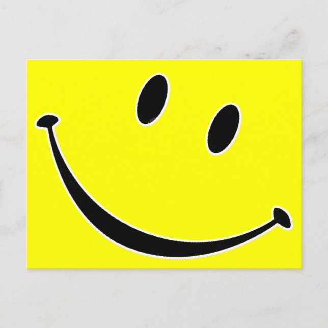 did you smile today? :) postcard (Front)