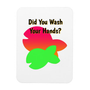 Did You Wash Your Hands? Kids Refrigerator  Magnet