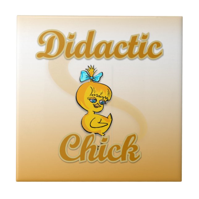 Didactic Chick Tile (Front)