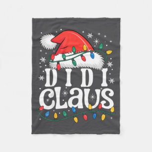 Didi Claus Funny Xmas Christmas Grandma Holiday St Fleece Blanket