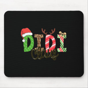 Didi Claus Xmas Happy Family New Santa Claus Chris Mouse Pad