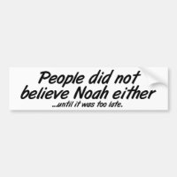 Didn't Believe Noah
