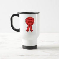 Didn't Bother Trying Silly Red Award Ribbon