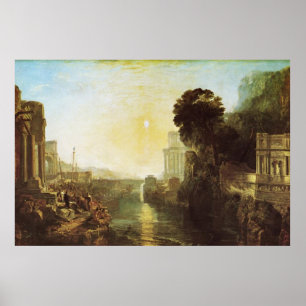 Dido Building Carthage Canvas Print