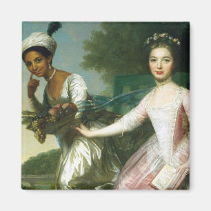 Dido Elizabeth Belle and Lady Murray Magnet