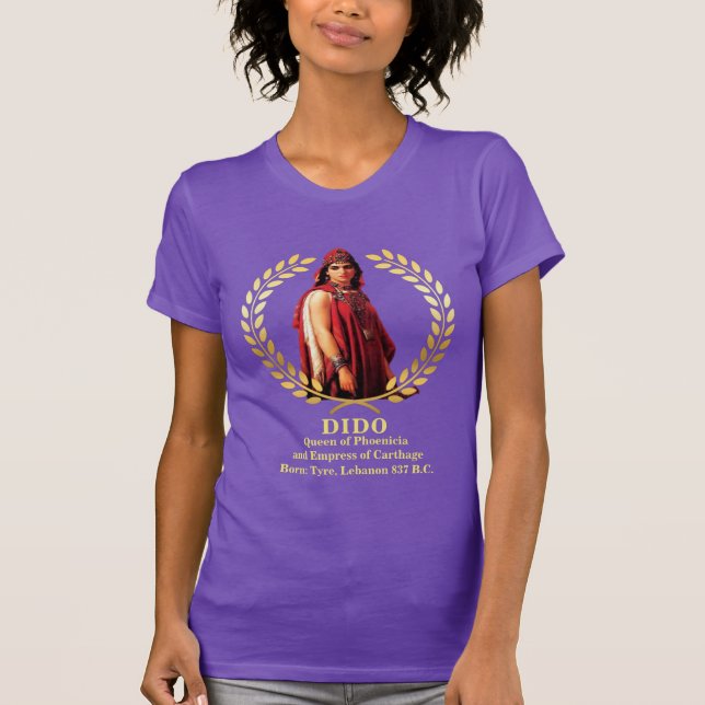 DIDO  Queen of Lebanon (Ancient Phoenicia) T-Shirt (Front)