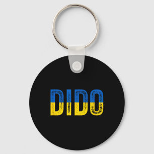 Dido Ukrainian Grandfather Grandpa Ukraine Flag Di Key Ring