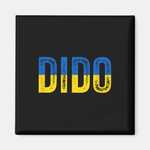 Dido Ukrainian Grandfather Grandpa Ukraine Flag Di Magnet