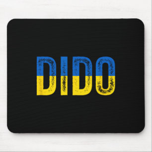 Dido Ukrainian Grandfather Grandpa Ukraine Flag Di Mouse Pad