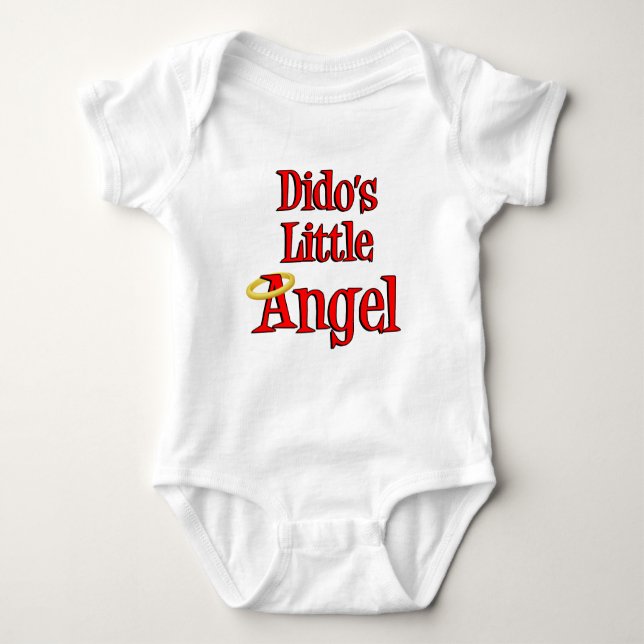 Dido's Little Angel Baby Bodysuit (Front)