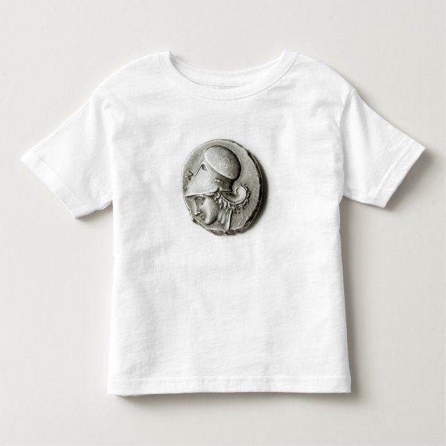 Didrachma of Heracles: obverse depicting Athena Toddler T-Shirt (Front)