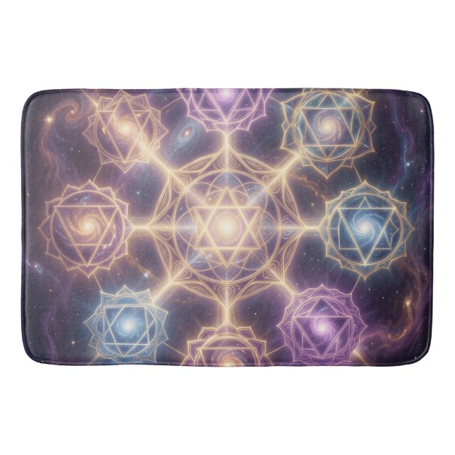 Die 7 Chakren´7 Bath Mat (Front)