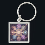 Die 7 Chakren´7 Key Ring<br><div class="desc">Die 7 Chakren sind Energiezentren entlang der Wirbelsäule,  die verschiedene Lebensbereiche beeinflussen – von Sicherheit und Kreativität über Selbstbewusstsein und Liebe bis hin zu Kommunikation,  Intuition und Spiritualität. Im Gleichgewicht fördern sie Harmonie,  innere Kraft und ganzheitliches Wohlbefinden.</div>