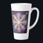 Die 7 Chakren´7 Latte Mug<br><div class="desc">Die 7 Chakren sind Energiezentren entlang der Wirbelsäule,  die verschiedene Lebensbereiche beeinflussen – von Sicherheit und Kreativität über Selbstbewusstsein und Liebe bis hin zu Kommunikation,  Intuition und Spiritualität. Im Gleichgewicht fördern sie Harmonie,  innere Kraft und ganzheitliches Wohlbefinden.</div>