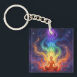 Die 7 Chakren Key Ring<br><div class="desc">Die 7 Chakren sind Energiezentren entlang der Wirbelsäule,  die verschiedene Lebensbereiche beeinflussen – von Sicherheit und Kreativität über Selbstbewusstsein und Liebe bis hin zu Kommunikation,  Intuition und Spiritualität. Im Gleichgewicht fördern sie Harmonie,  innere Kraft und ganzheitliches Wohlbefinden.</div>