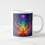 Die 7 Chakren Large Coffee Mug<br><div class="desc">Die 7 Chakren sind Energiezentren entlang der Wirbelsäule,  die verschiedene Lebensbereiche beeinflussen – von Sicherheit und Kreativität über Selbstbewusstsein und Liebe bis hin zu Kommunikation,  Intuition und Spiritualität. Im Gleichgewicht fördern sie Harmonie,  innere Kraft und ganzheitliches Wohlbefinden.</div>