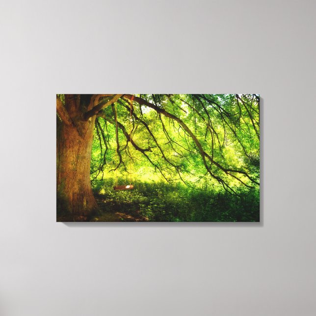 Die Baumschaukel Canvas Print (Front)
