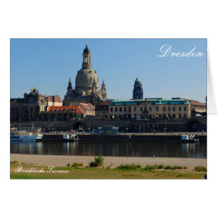 Die Brühlsche Terrasse in Dresden